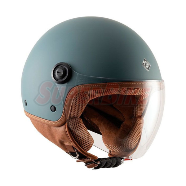 CASCO EL'JETTIN 6.0 PETROL BLU AVION CASCO EL'JETTIN 6.0 PETROL BLU AVION